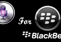 BlackBerry Siri Alternative Coming this Fall