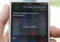 Siri Charge iPhone Request Will Call the Police