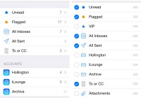 Improve iOS 7 Mail App by Adding Mailbox Folders