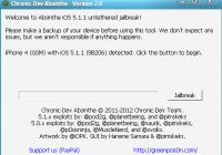 Absinthe 2.0 iOS 5.1.1 Jailbreak Video Tutorial