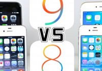 iOS 9 VS iOS 8 Features Visual Comparison