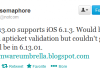 Get TinyUmbrella 6.13.00 To Save SHSH Blobs for iOS 6.1.3