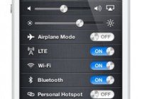 New iPhone 5 Concept: iOS 7 Quick Settings