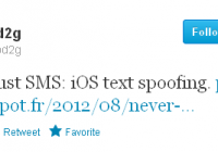 Exploring iOS Pod2G Found iPhone SMS Security Hole