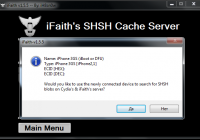 Dump SHSH Blobs and Create Custom IPSW with iFaith on iPhone / iPad / iPod touch Guide