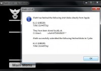 Use iFaith 1.5.8 to Get and Save iOS 7 beta 1 SHSH blobs