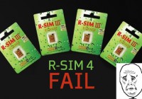 R-SIM IV Can’t Unlock iPhone 4 Baseband 4.11.08 and 4.12.01 Anymore