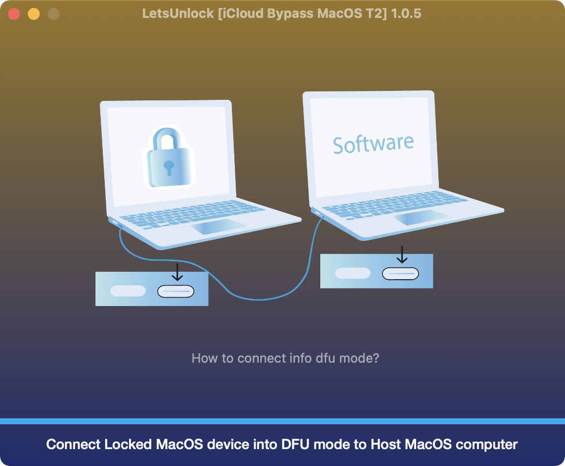 Connect MacOS iCloud Activation Locked Device