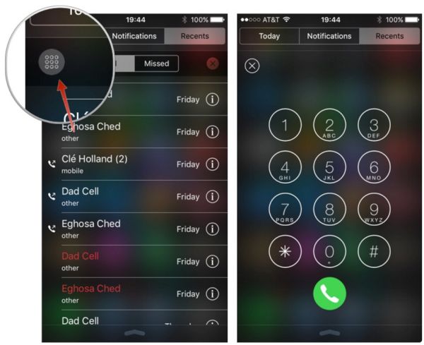 How to Add iPhone Recent Calls to iOS 9 Notification Center