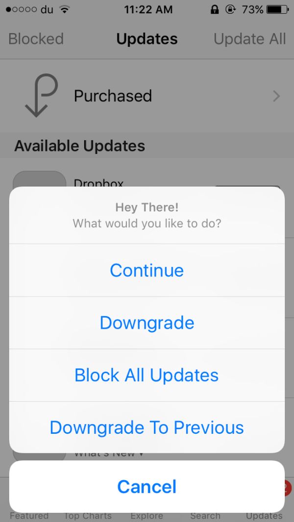 How to Block Automatic Updates on iOS 9 for App Store Apps