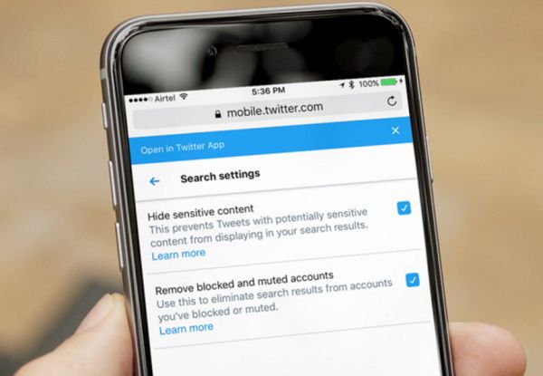 How to Activate Safe Search on iPhone for Twitter App: iOS 10 Tips