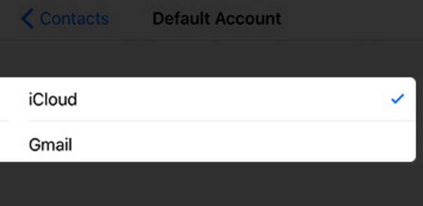 iCloud Account by Default on iPhone