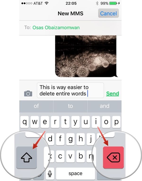 How to Delete Words on iPhone iOS 9 [Jailbreak Tweak]