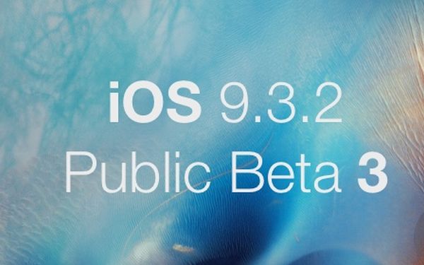 iOS 9.3.2 Beta 3 Download Available to Public Testers