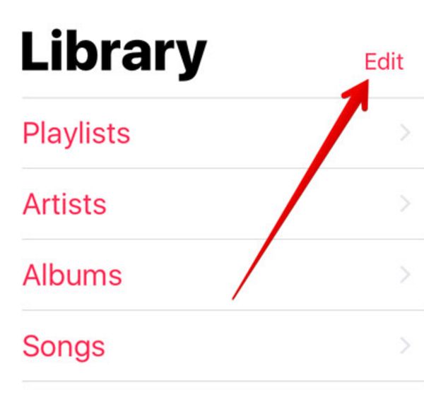 iOS 10 Downloaded Music Edit Library