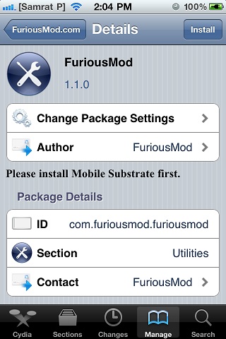 FuriousMod Tweak To Improve Gevey Functions on iOS 5