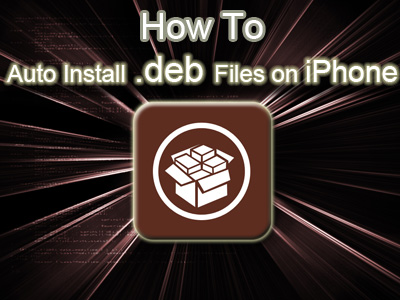 How to Auto Install Deb Files