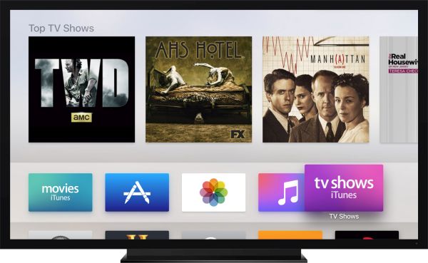 Apple TV 4 Automatic Turn On Television Guide