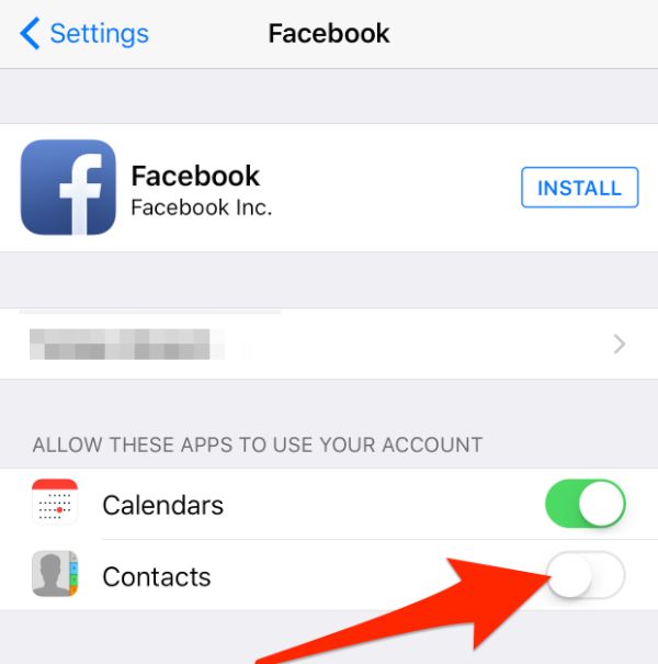 How to Remove Facebook Contacts on iPhone 7