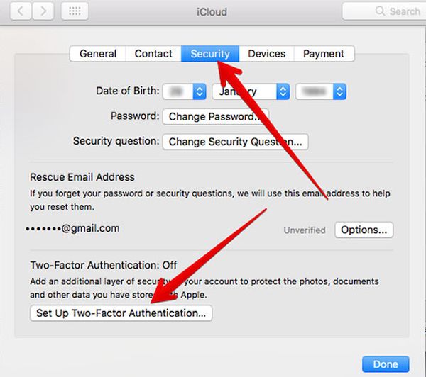 find my iphone icloud 2 step verification