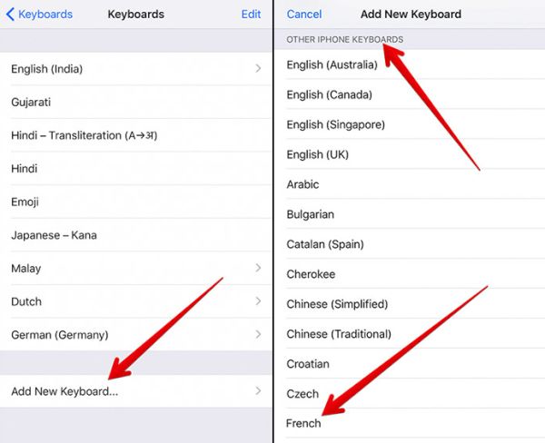 Add New Keyboard on iOS 10 iPhone