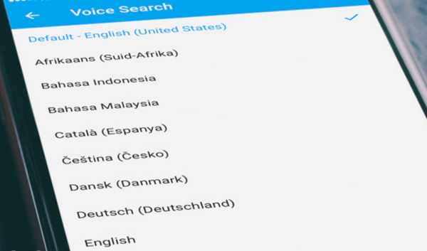 change language in google maps iphone app