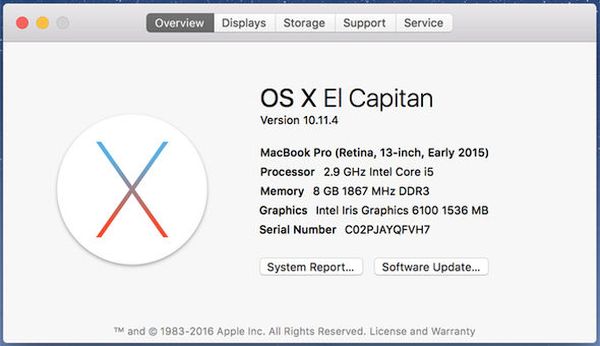 Users Report Mac Freezing Issue Caused by OS X 10.11.4 Update