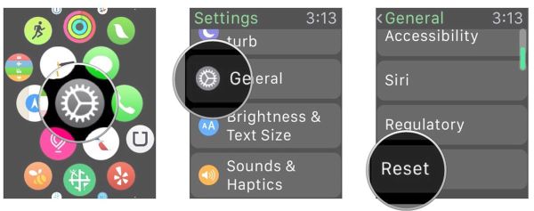 Reset Apple Watch to Factory Settings