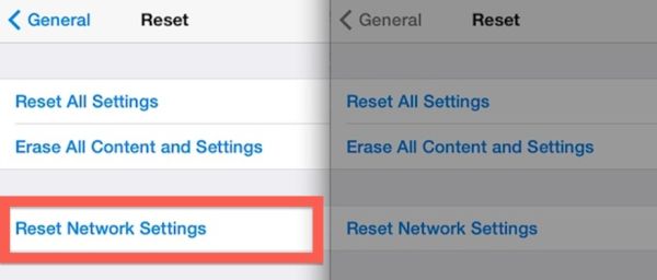 How to Reset Networks Settings
