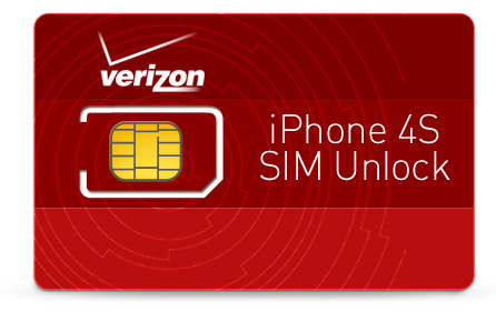 how to get the pin to unlock a sim verizon card