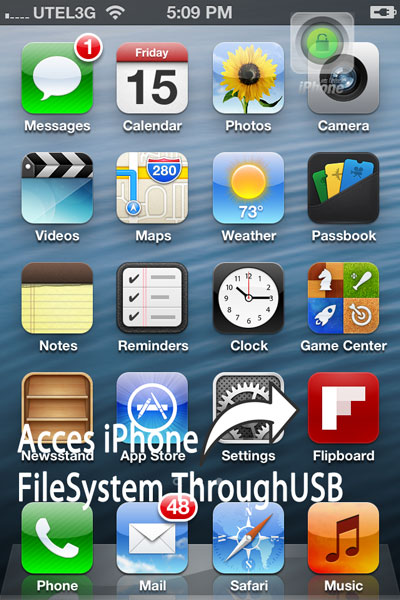 Access iPhone Folders Through USB on Jailbroken iOS 6