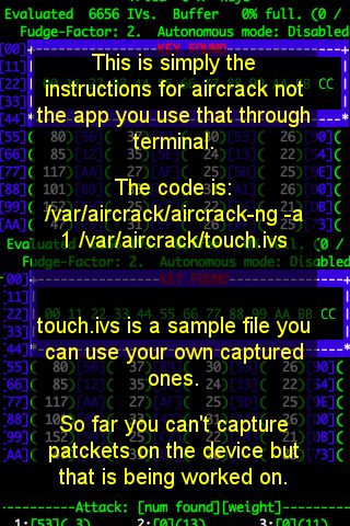 how to use aircrack on iphone