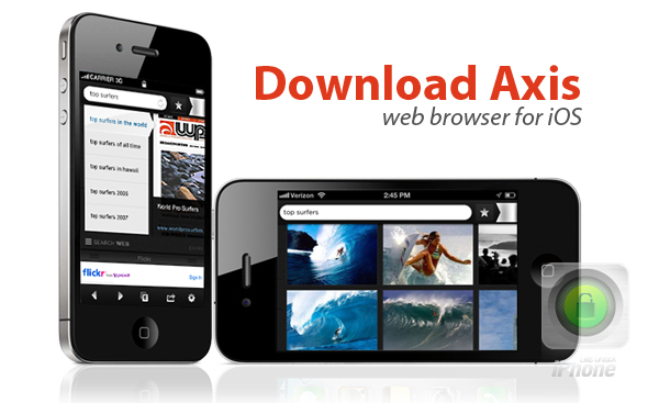 Try New Axis Web Browser from Yahoo! for iOS Devices &#124; Download