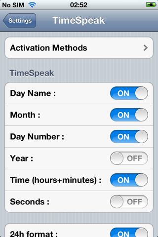 TimeSpeak Cydia Tweak to Tell the Time and Date