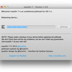 evasi0n 7 jailbreak status