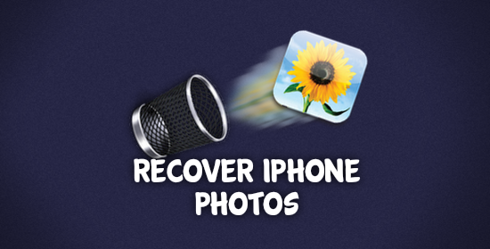 How to Recover Lost Photos on iPhone Instruction