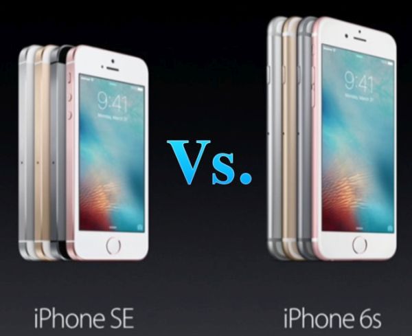 LetвЂ™s Compare iPhone 6s and New 2016 iPhone SE Model