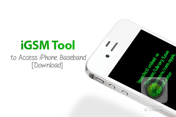 iGSM Tool to Access iPhone Baseband [Download]