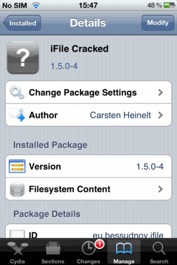 Install iFile 1.5.0-4 For Free [How to]