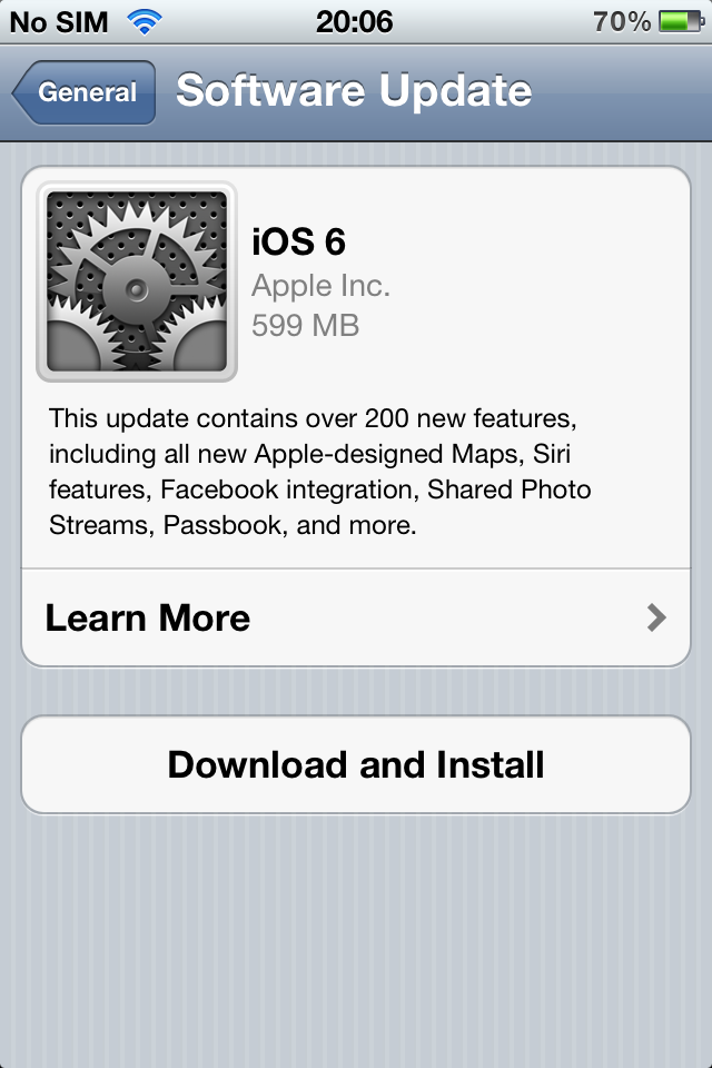 iOS 6 Released Today Download Links are Available