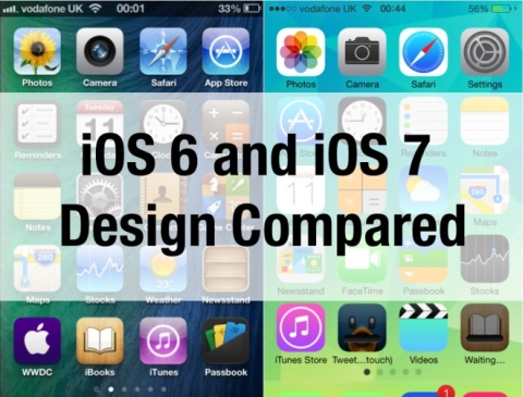 iOS 7 vs. iOS 6: Compare the Two iOS Firmwares