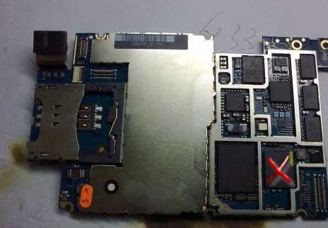 replace iPhone 3G,GS baseband chip