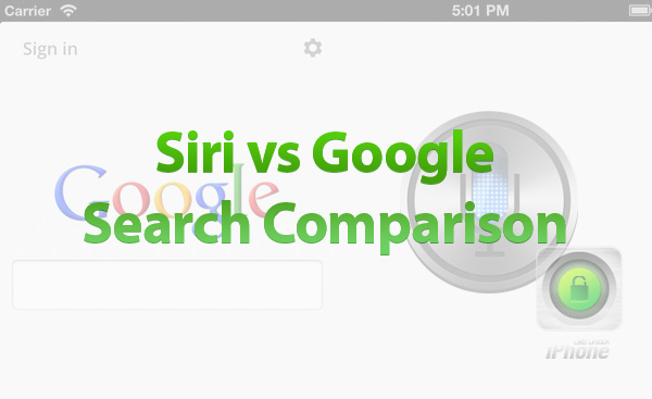 Siri vs Google Search Comparison [Video]