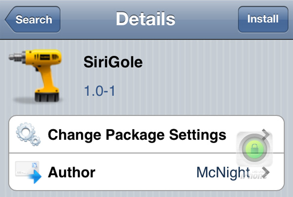 Check new Options for Siri with SiriGole Cydia Tweak