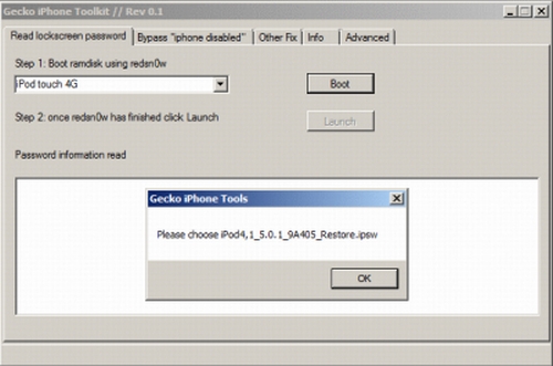 gecko iphone toolkit for ipad 8n recovery mode