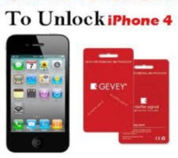 Unlock iPhone 4 using Gevey Sim Unlock on iOS 5