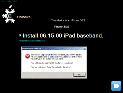 Update iPhone 3GS 05.16.05 Baseband to 06.15.00 &#124; Guide